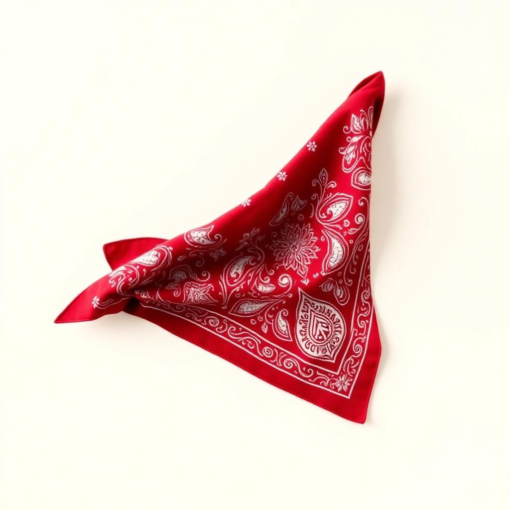 Paisley Red Bandana