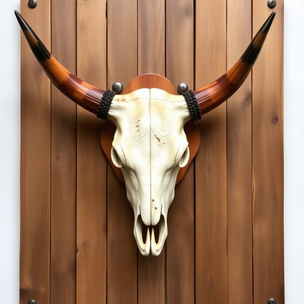 Mounted Bull Head