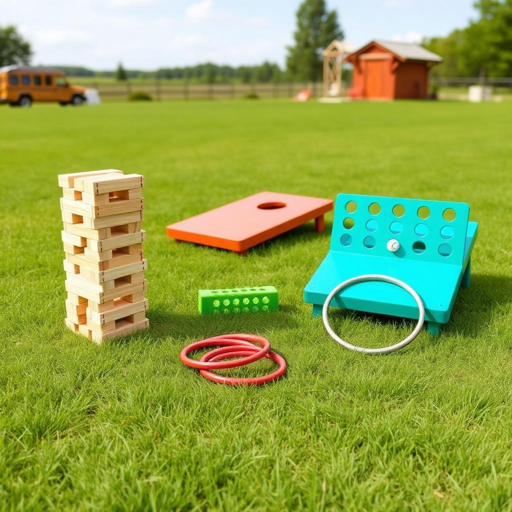 Outdoor & Indoor Games Package